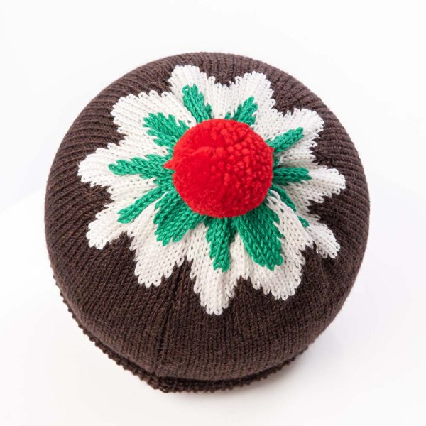 Christmas Pudding Bobble Hat
